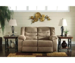 Tulen Mocha Reclining Loveseat -Furniture Haven Shop 810594629 3 1