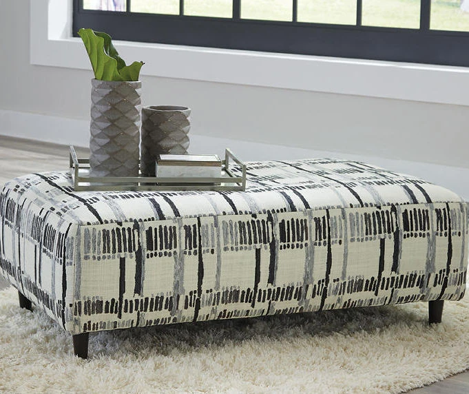 Kennewick Shadow Oversize Accent Ottoman 2 Kennewick Shadow Oversize Accent Ottoman - Image 2