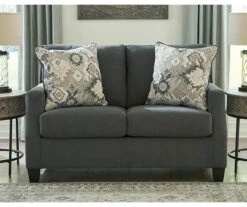 Bayonne Charcoal Loveseat 9 Bayonne Charcoal Loveseat -Furniture Haven Shop 810594659 4