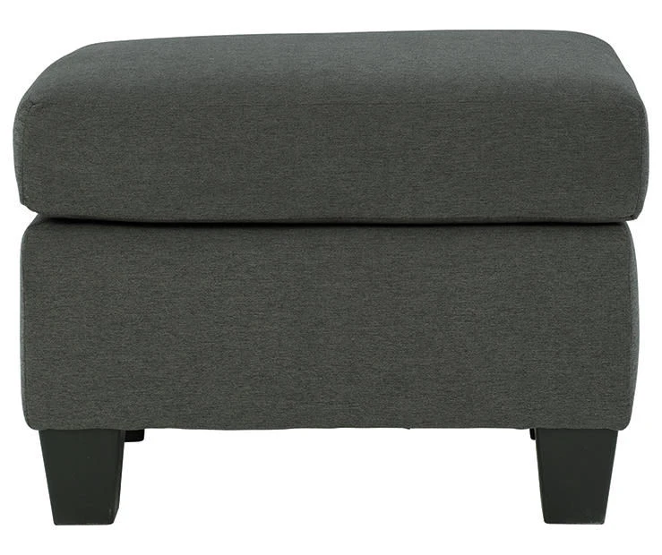 Bayonne Charcoal Ottoman 3 Bayonne Charcoal Ottoman - Image 3
