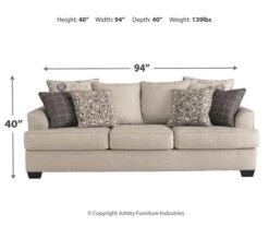 Velletri Pewter Sofa -Furniture Haven Shop 810594666 3