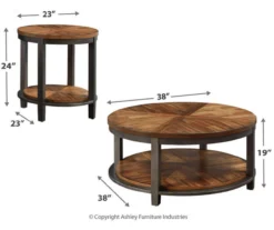 Roybeck 3-Piece Occasional Table Set -Furniture Haven Shop 810598642 3