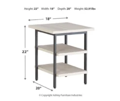 Bayflynn Open End Tables, 2-Pack -Furniture Haven Shop 810598675 3