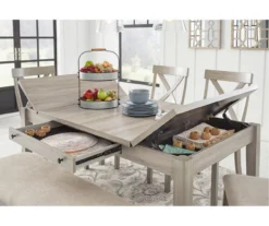 Parellen Storage Dining Table 14 Parellen Storage Dining Table -Furniture Haven Shop 810599558 9