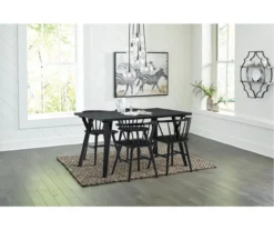 Otaska Rectangular Dining Table -Furniture Haven Shop 810599561 2