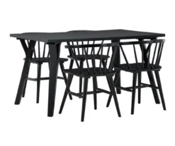 Otaska Rectangular Dining Table -Furniture Haven Shop 810599561