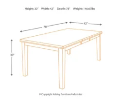 Ralene Extension Leaf Dining Table -Furniture Haven Shop 810599579 5
