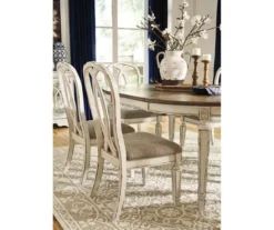 Raelyn Oval Extension Leaf Dining Table -Furniture Haven Shop 810599594 3