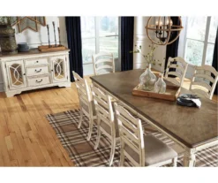 Raelyn Rectangular Extension Leaf Dining Table -Furniture Haven Shop 810599595 6