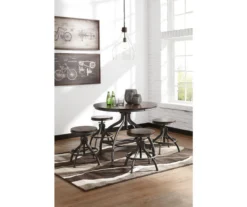 Odium 5-Oiece Counter-Height Dining Set -Furniture Haven Shop 810599623 9