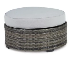 Harbor Court All-Weather Wicker Cushioned Patio Ottoman