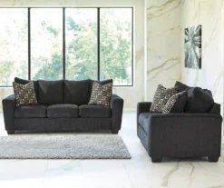 Wixon Black Sofa -Furniture Haven Shop 810609733 810615988 A0