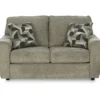 Cascilla Pewter Gray Loveseat