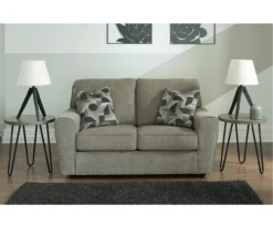 Cascilla Pewter Gray Loveseat 9 Cascilla Pewter Gray Loveseat -Furniture Haven Shop 810609754 5