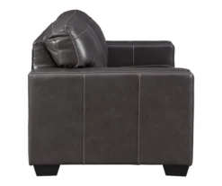 Morelos Gray Leather Loveseat -Furniture Haven Shop 810610794 A0 6