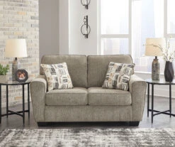 McCluer Mocha Loveseat -Furniture Haven Shop 810610806 A0 1