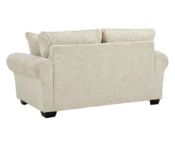 Haisley Ivory Loveseat -Furniture Haven Shop 810610831 A0 2