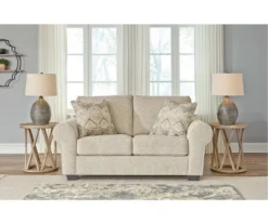 Haisley Ivory Loveseat -Furniture Haven Shop 810610831 A0 5