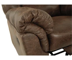 Bladen Coffee Faux Leather Rocker Recliner -Furniture Haven Shop 810612226 3