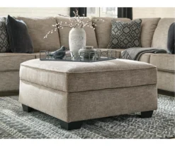 Bovarian Stone Storage Ottoman -Furniture Haven Shop 810612233 3