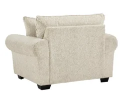 Haisley Ivory Chair And A Half -Furniture Haven Shop 810612306 2