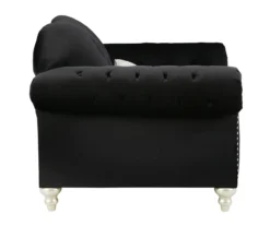 Harriotte Black Armchair -Furniture Haven Shop 810612310 4