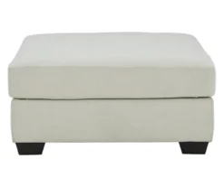 Lowder Stone Oversize Accent Ottoman -Furniture Haven Shop 810612351 2
