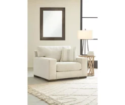 Maggie White Chair And A Half 9 Maggie White Chair And A Half -Furniture Haven Shop 810612352 5