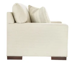 Maggie White Loveseat -Furniture Haven Shop 810612353 4