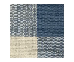 Meggett Blue & Beige Plaid Oversize Accent Ottoman 5 Meggett Blue & Beige Plaid Oversize Accent Ottoman -Furniture Haven Shop 810612370 2