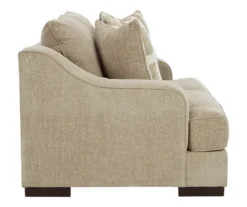 Lessinger Beige Loveseat -Furniture Haven Shop 810612402 4