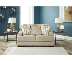 Lessinger Beige Loveseat -Furniture Haven Shop 810612402 5
