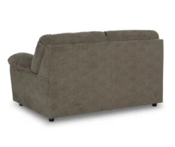 Norlou Taupe Loveseat -Furniture Haven Shop 810612438 2