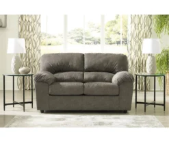 Norlou Taupe Loveseat -Furniture Haven Shop 810612438 5
