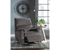 Nerviano Gray Zero Wall Recliner 8 Nerviano Gray Zero Wall Recliner -Furniture Haven Shop 810612508 A0 4