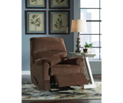 Nerviano Chocolate Zero Wall Recliner -Furniture Haven Shop 810612509 A0 4