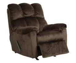 Foxfield Chocolate Rocker Recliner -Furniture Haven Shop 810612583 5