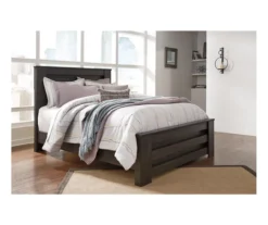 Brinxton Charcoal Full/Queen Headboard -Furniture Haven Shop 810614007 810458214 810614001 F0 3