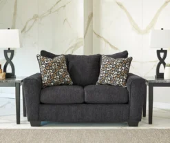 Wixon Black Loveseat -Furniture Haven Shop 810615988 A0 2