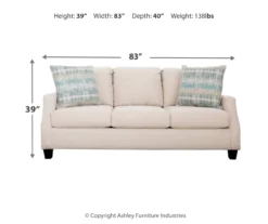 Cullendale Sandstone Cream Sofa 15 Cullendale Sandstone Cream Sofa -Furniture Haven Shop 810669843 A0 3