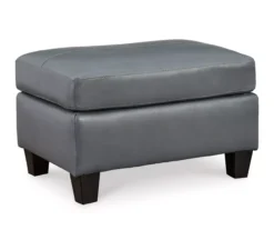 Signature Design By Ashley Genoa Leather Ottoman 13 Signature Design By Ashley Genoa Leather Ottoman -Furniture Haven Shop 810697957 A0 1