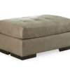 Signature Design By Ashley Maderla Faux Leather Ottoman