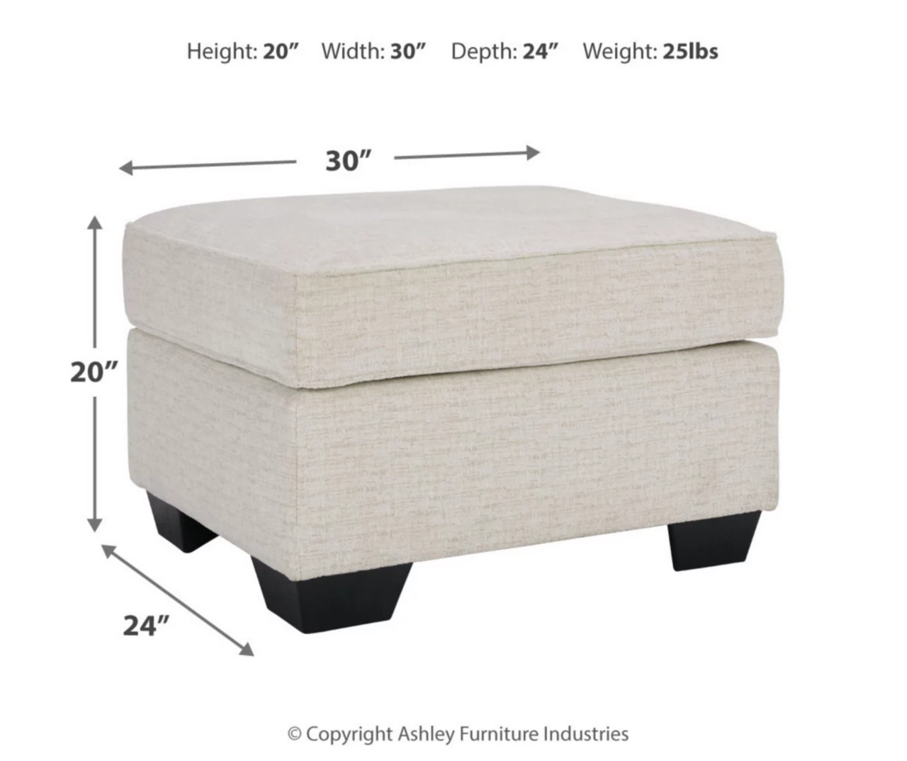 Signature Design By Ashley Cashton Ottoman 14 Signature Design By Ashley Cashton Ottoman - Image 14